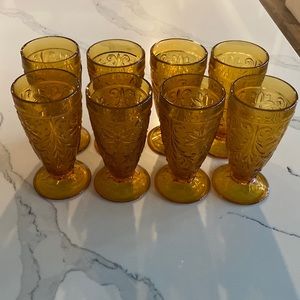 Tiara amber drinkware